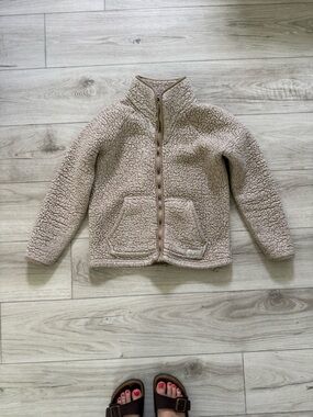 Eddie Bauer Kids Sherpa Puffer Jacket - Light Taupe